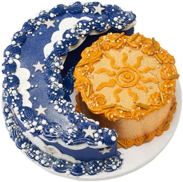 Celestial Harmony Cake Design