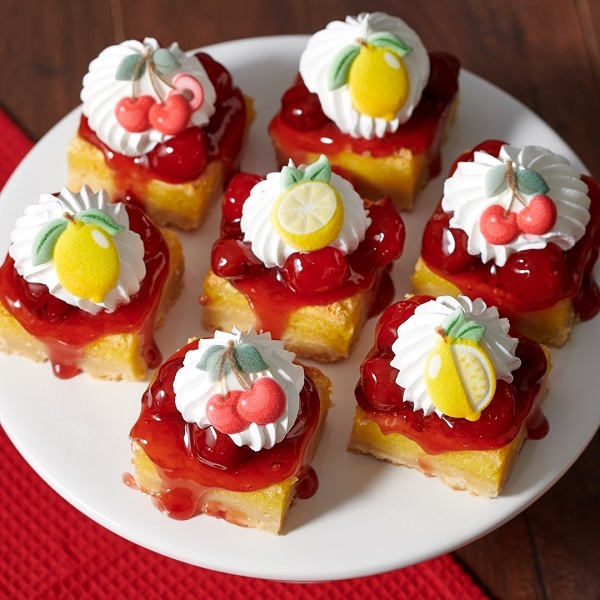 Cherry Cute Fruit Bars Cake Design