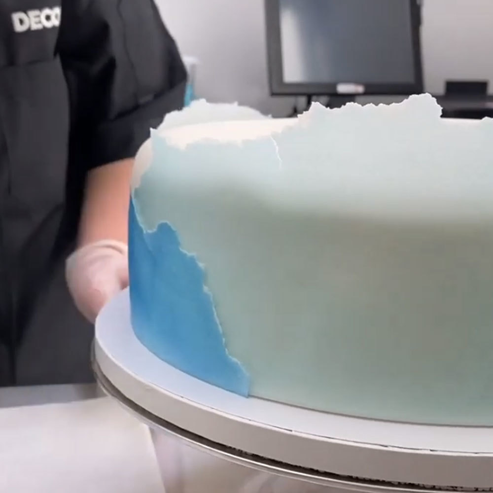 How to: Create Wafer Paper Waves