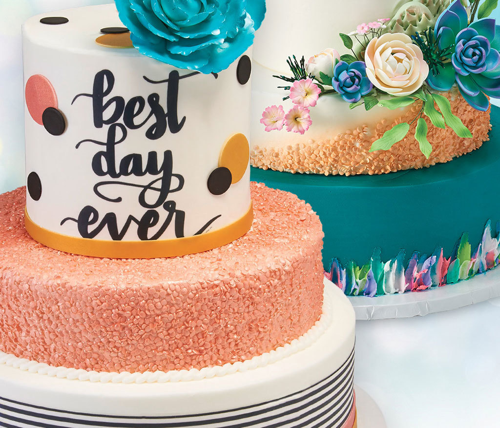 Best Day Ever Tiered Cakes