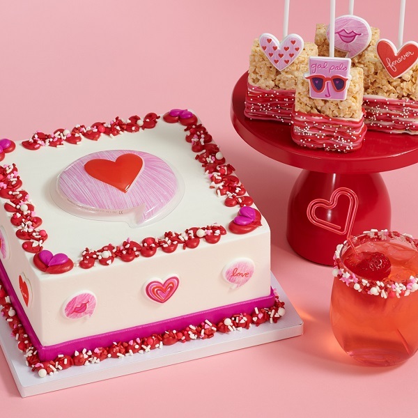 Galentine’s Day Cake Design