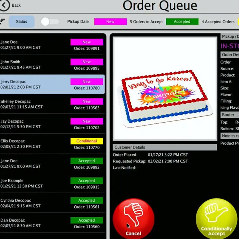 PhotoCake LIVE: How to Cancel an Order