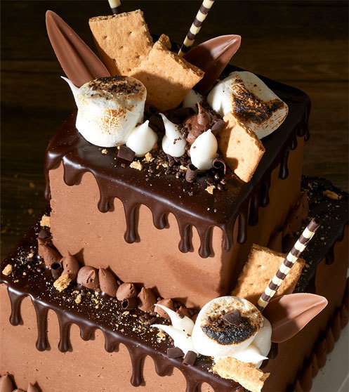Pure Chocolate Smores Cake