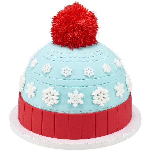 Winter Hat Cake Design