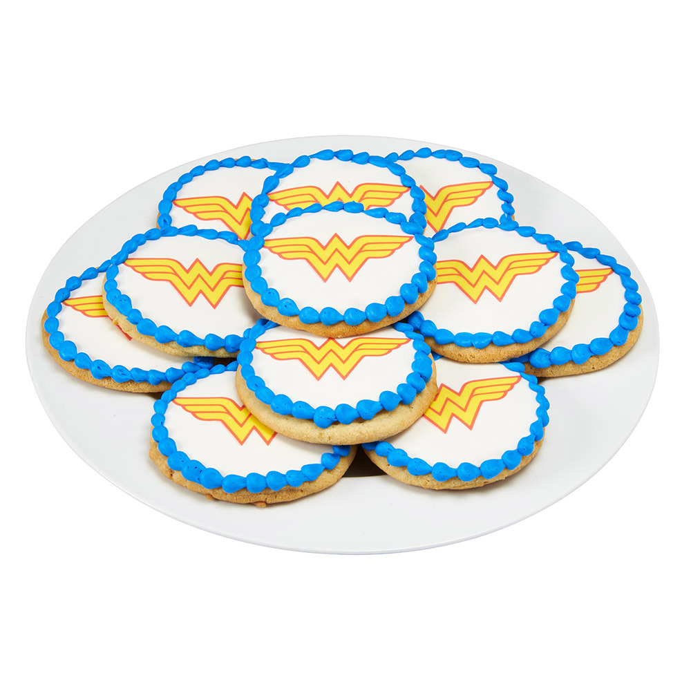 Wonder Woman PhotoCake® Image Cookie Platter Design Cake Decorations