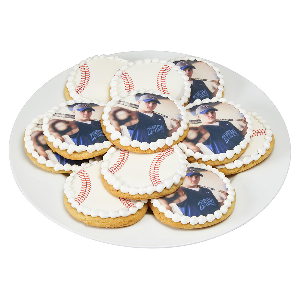 PhotoCake® Sports Cookie Platter Design Cake Decorations