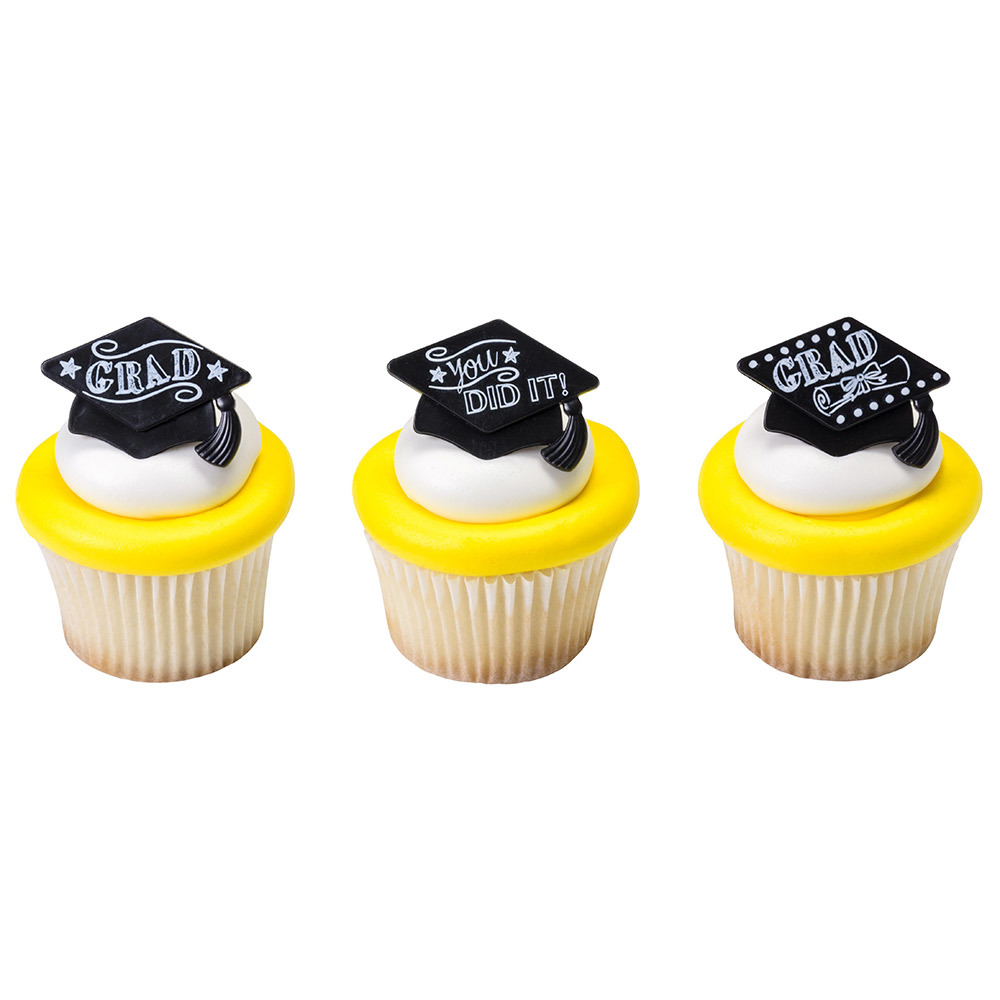 You Did It Rings Cupcake Design and Decorations