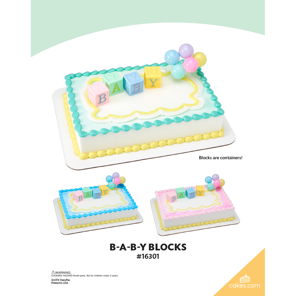 B-A-B-Y Blocks The Magic of Cakes® Page