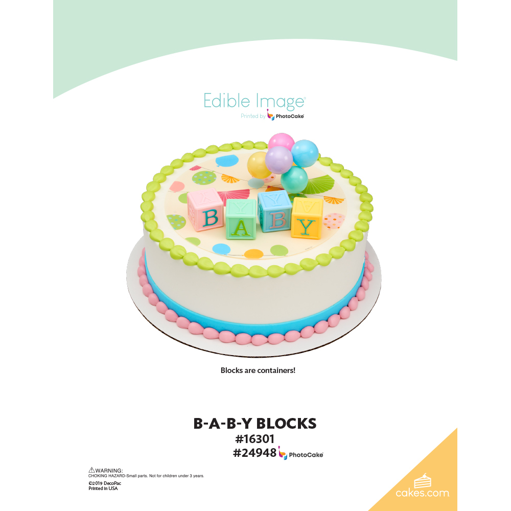 B-A-B-Y Blocks The Magic of Cakes® Page