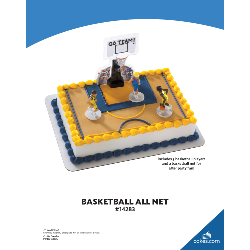 Basketball All Net DecoSet® The Magic of Cakes® Page