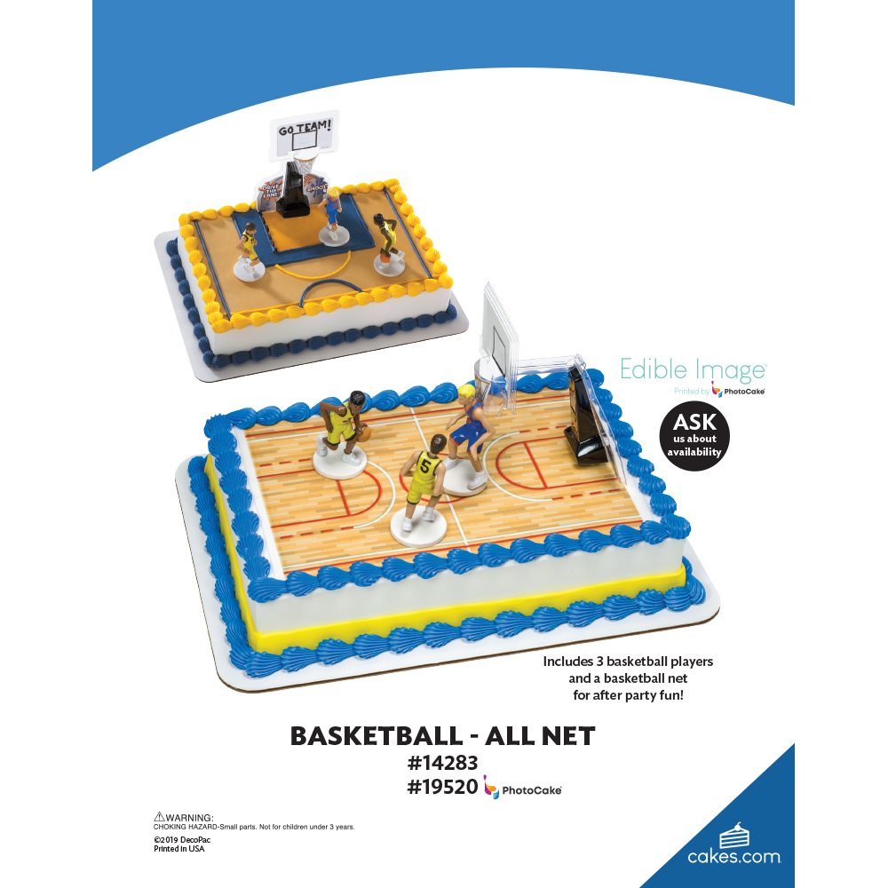 Basketball All Net The Magic of Cakes® Page