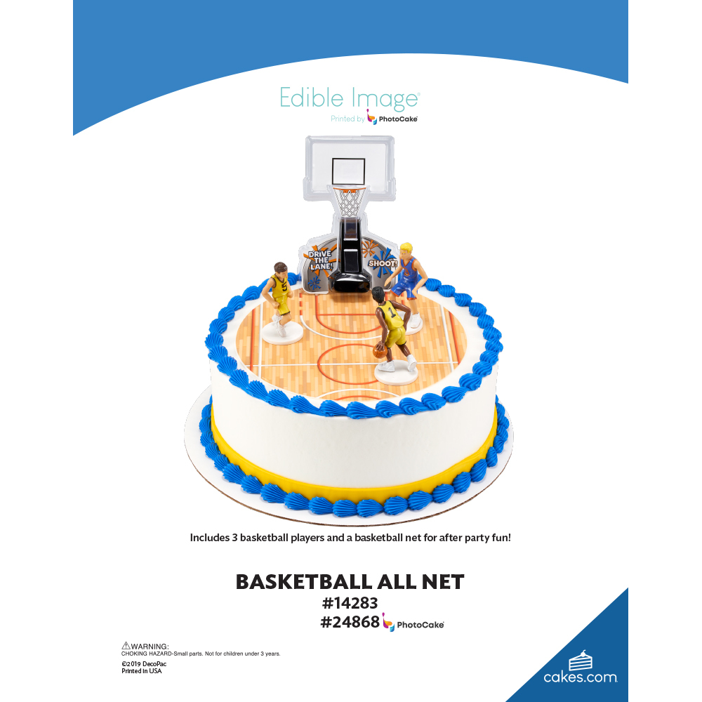 Basketball All Net The Magic of Cakes® Page