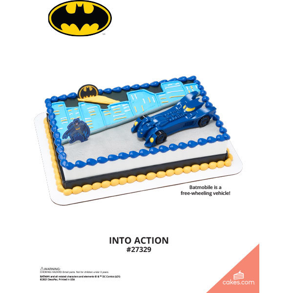 Batman™ Into Action DecoSet® The Magic of Cakes® Page