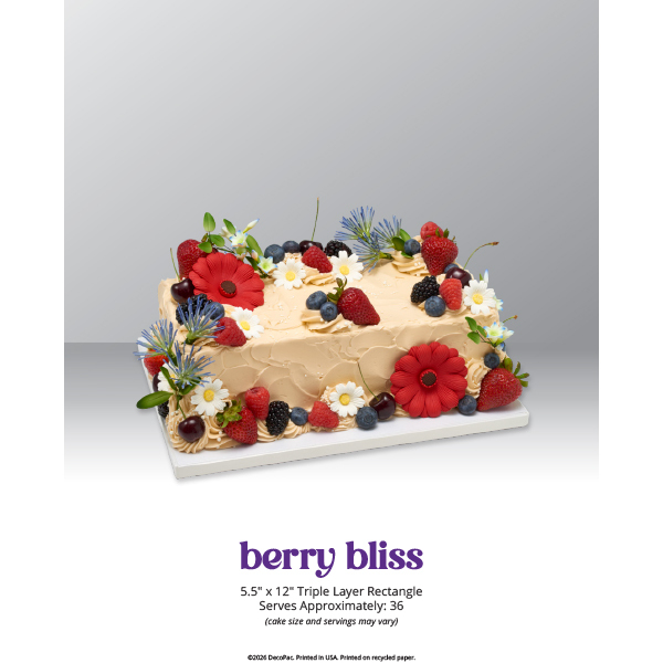 Berry Bliss The Magic of Cakes® Wedding Page