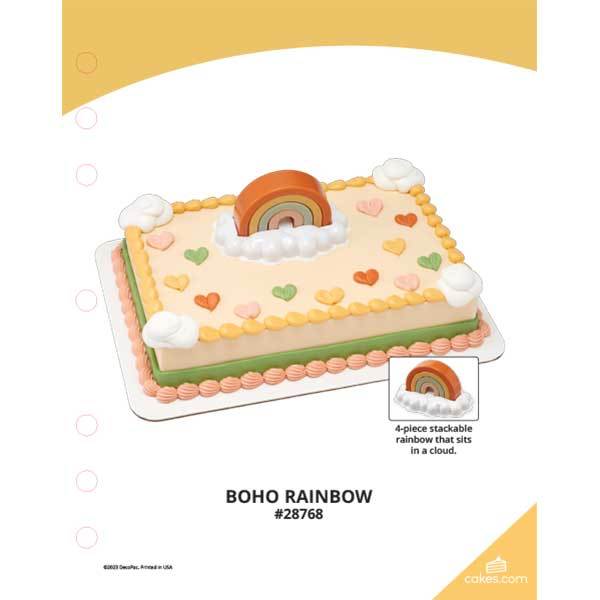 Boho Rainbow The Magic of Cakes® Page