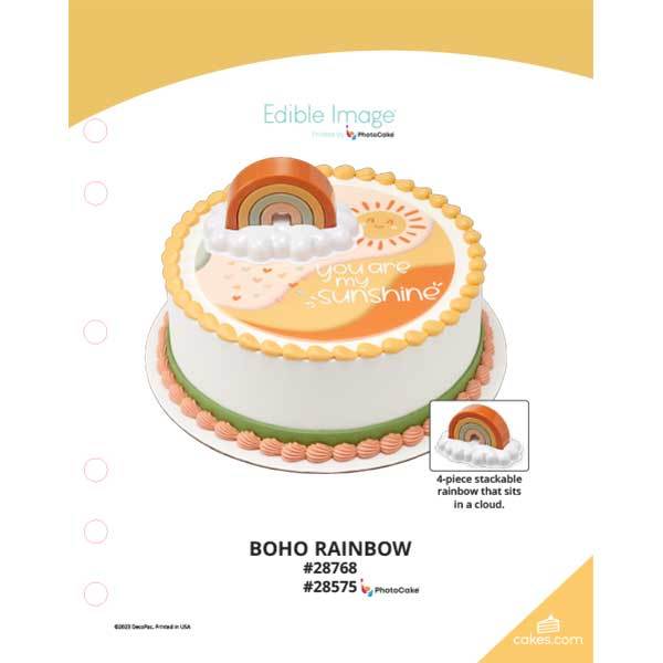 Boho Rainbow The Magic of Cakes® Page