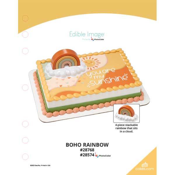 Boho Rainbow The Magic of Cakes® Page