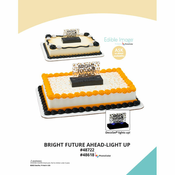 Bright Future Ahead The Magic of Cakes® PhotoCake® Enhanced Background and Icing Page