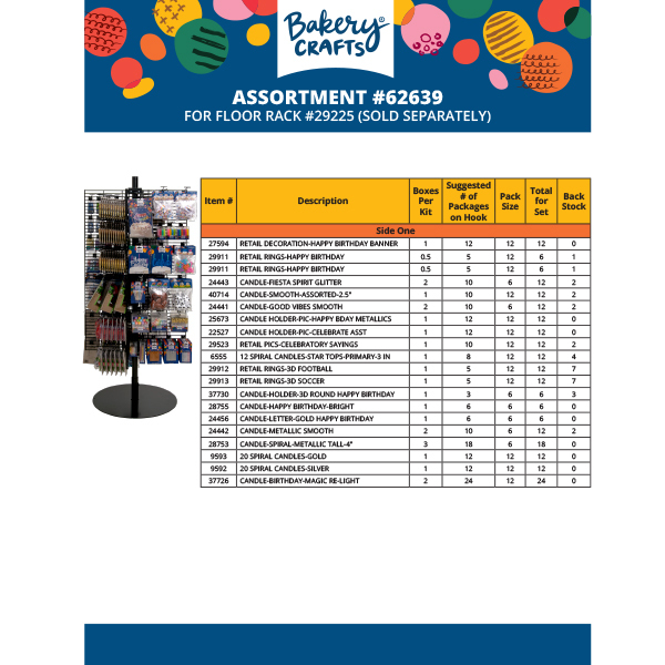 Candle Assortment 62639