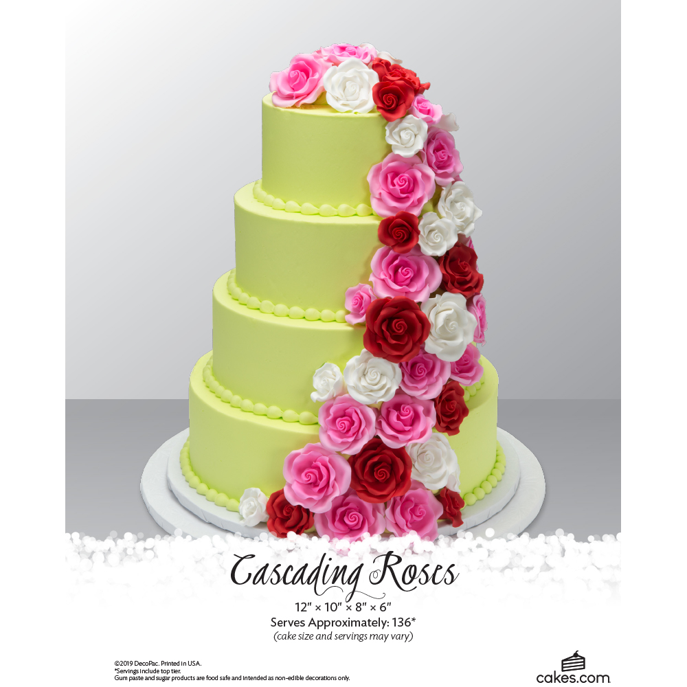 Cascading Roses The Magic of Cakes® Page | DecoPac