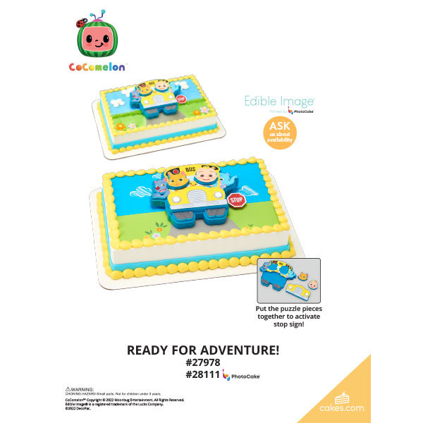 CoComelon™ Ready for Adventure! The Magic of Cakes® Page
