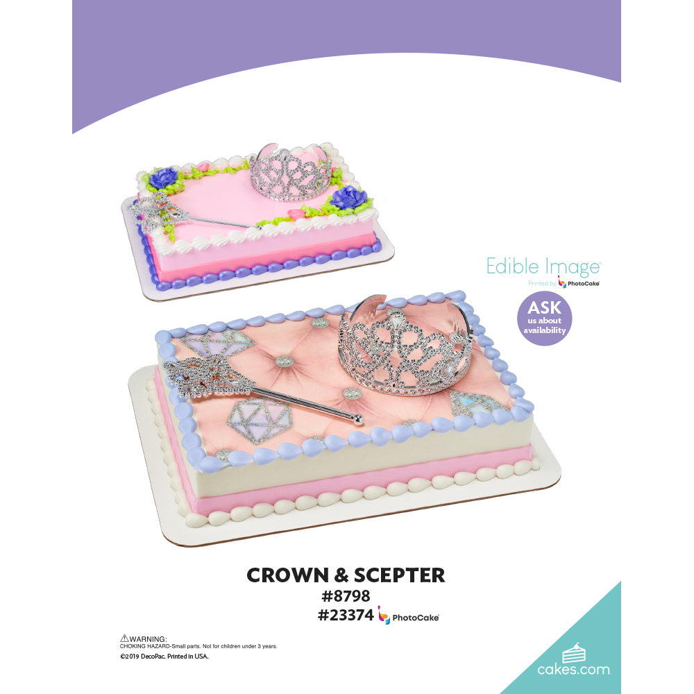 Crown and Scepter The Magic of Cakes® Page