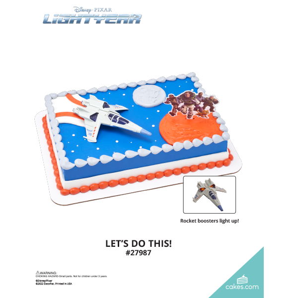 Disney and Pixar’s Lightyear Let’s Do This! The Magic of Cakes® Page