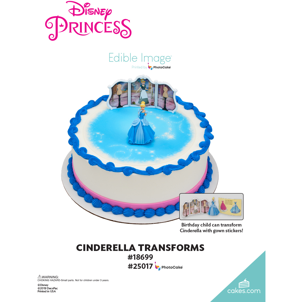 Disney Princess Cinderella Transforms The Magic of Cakes® Page