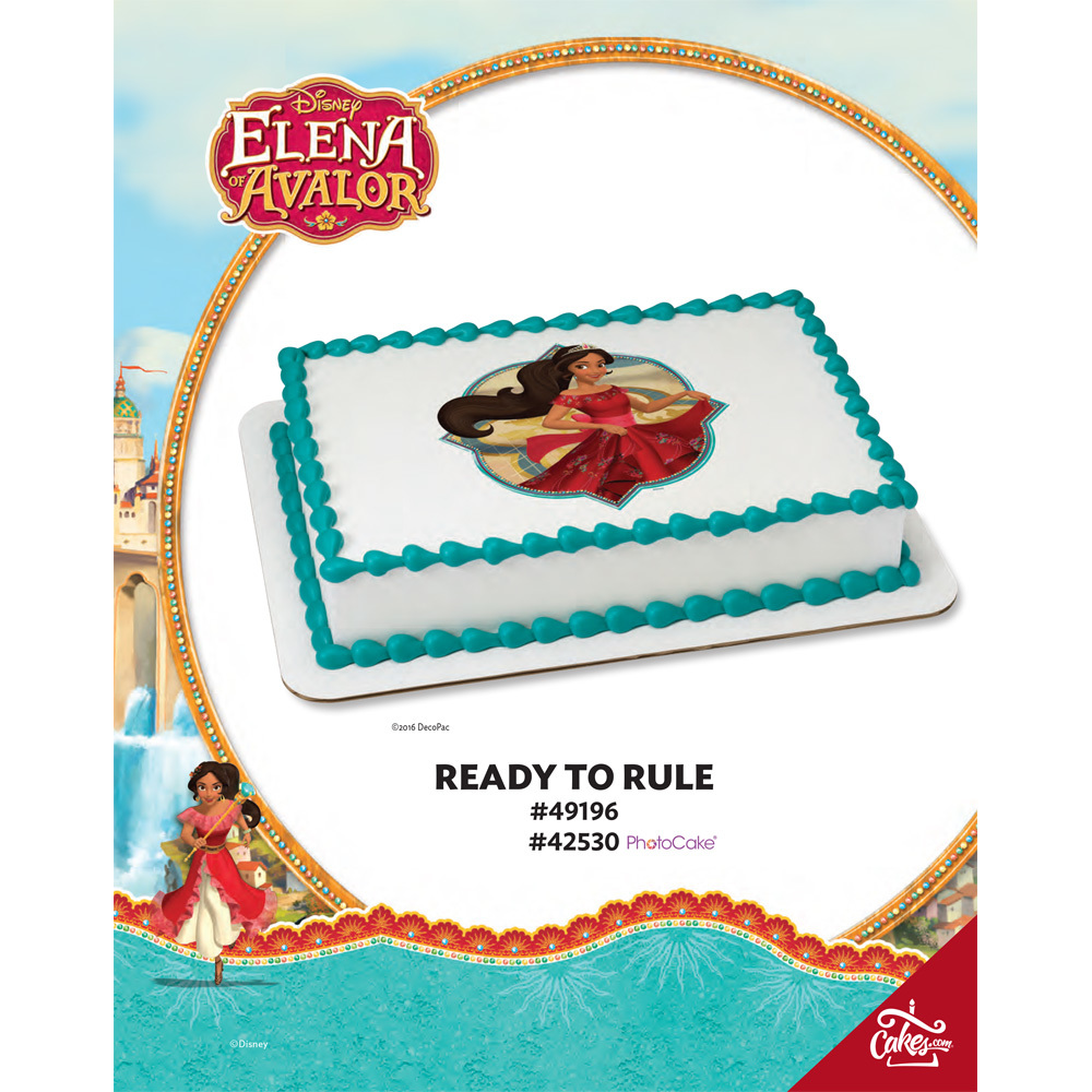 Elena of Avalor Ready To Rule Edible Image®/PhotoCake® Image The Magic Of Cakes® Page