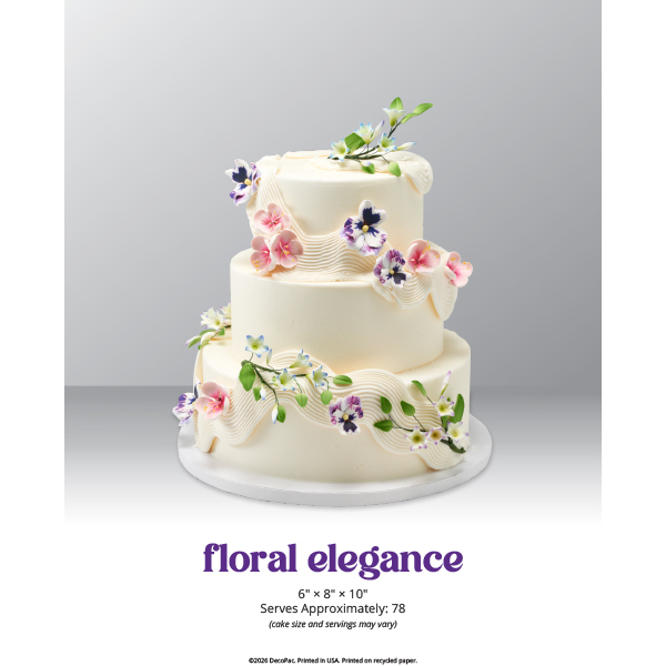 Floral Elegance The Magic of Cakes® Wedding Page