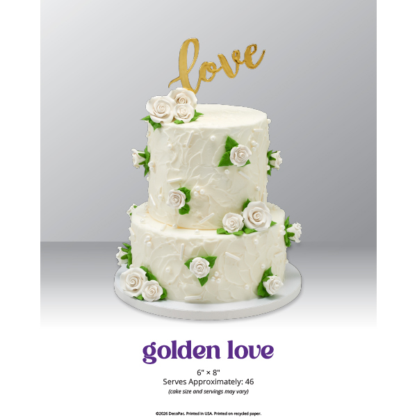 Golden Love The Magic of Cakes® Wedding Page