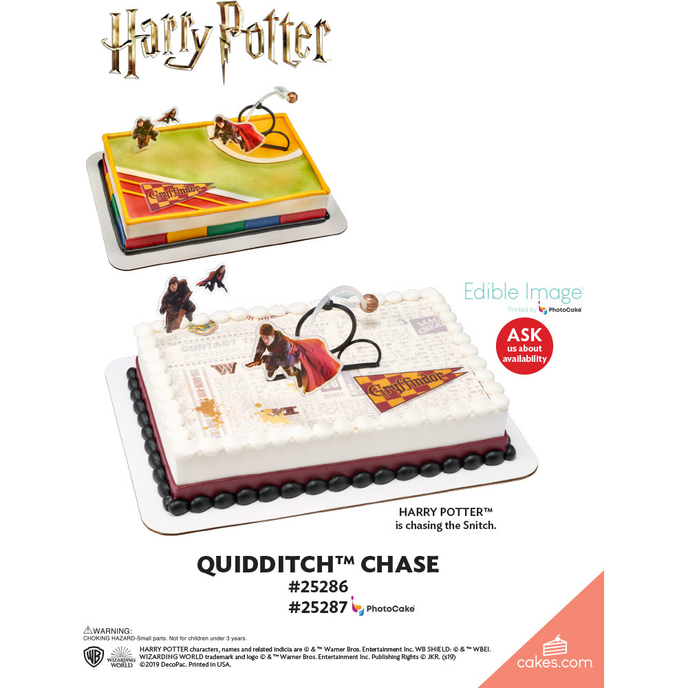 HARRY POTTER™ Quidditch™ Chase The Magic of Cakes® Page