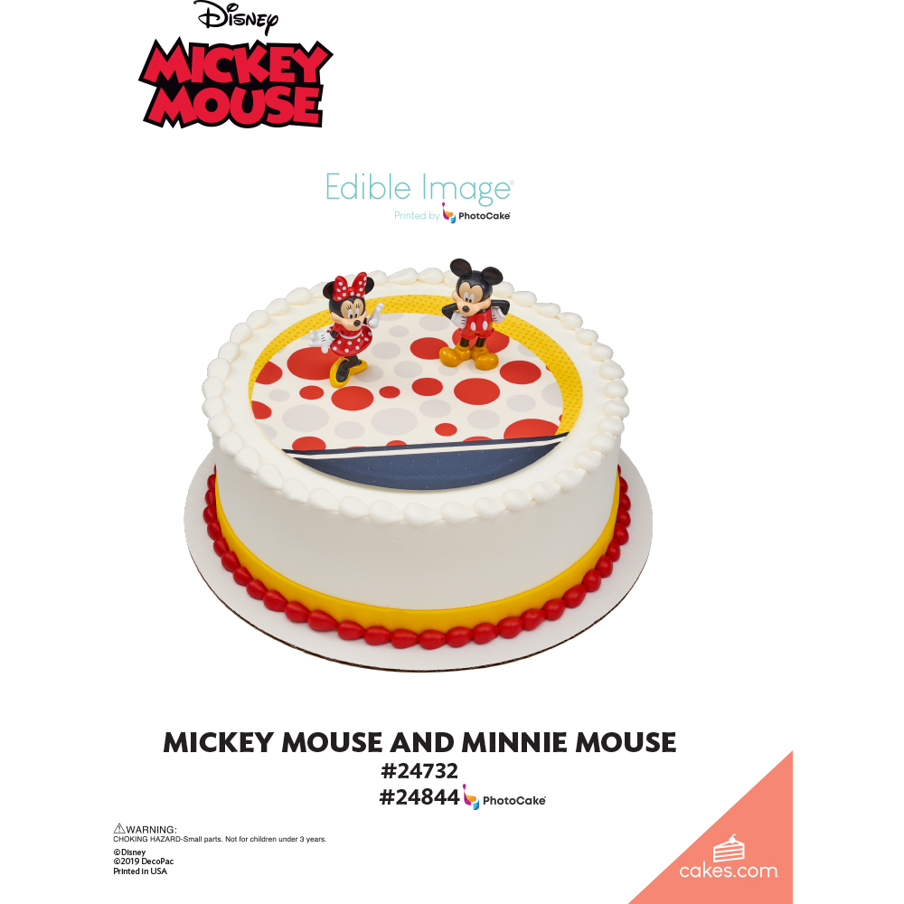 Mickey Mouse and Minnie Mouse The Magic of Cakes® Page