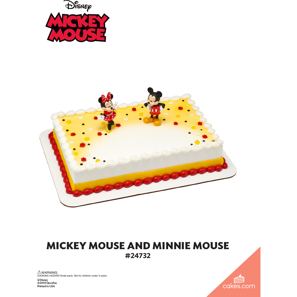 Mickey Mouse and Minnie Mouse The Magic of Cakes® Page