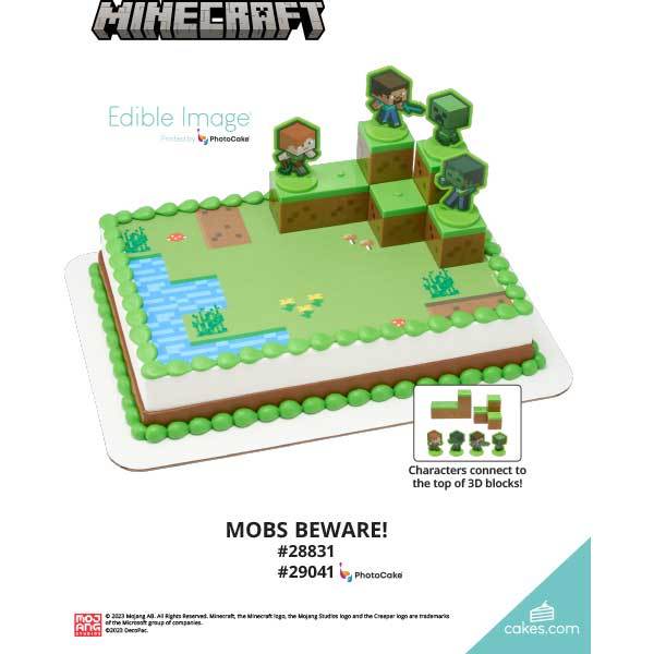 Minecraft Mobs Beware The Magic of Cakes® Page