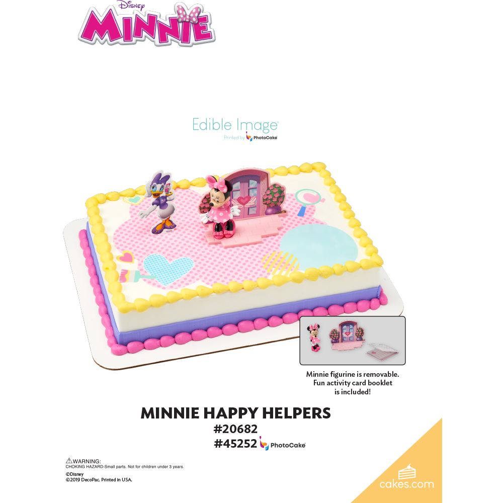 Minnie Mouse Happy Helpers DecoSet® The Magic of Cakes® Page