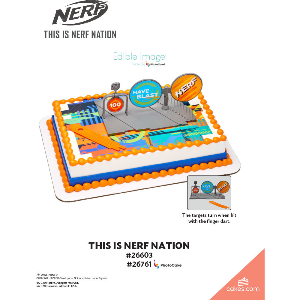 NERF™ This is NERF Nation The Magic of Cakes® Page