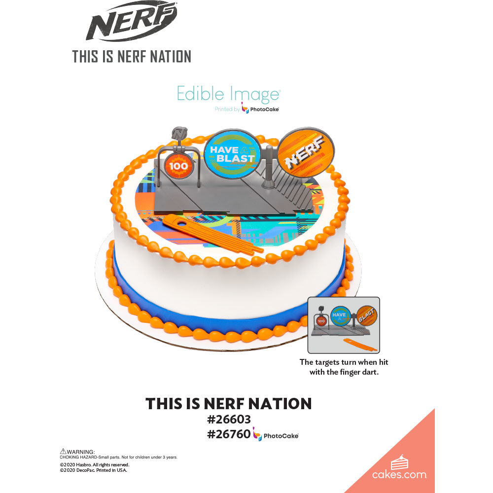 NERF™ This is NERF Nation The Magic of Cakes® Page