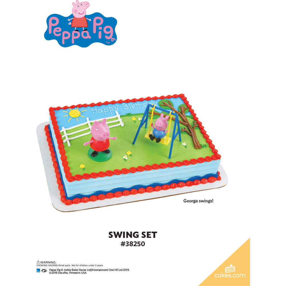 Peppa Pig™ Swing Set The Magic of Cakes® Page