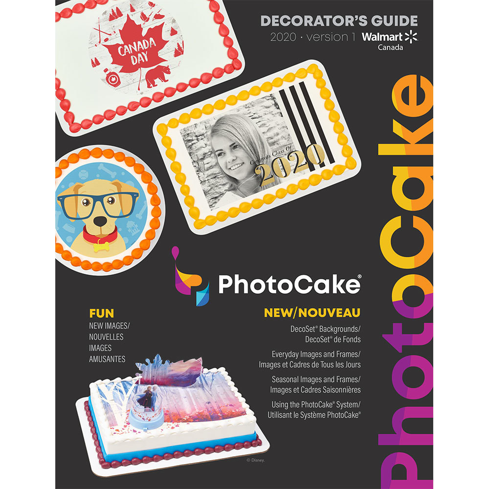 PhotoCake® Update 40 Walmart Canada Decorator’s Guide DecoPac
