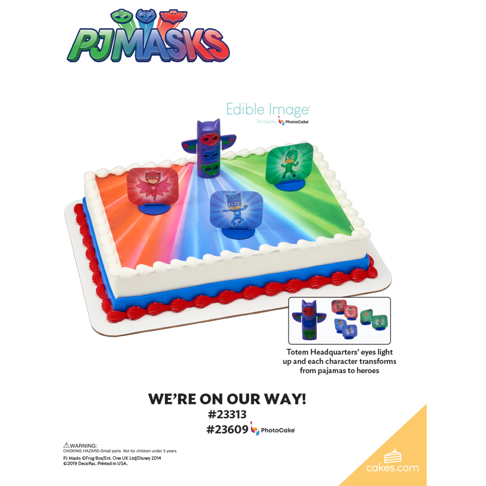 PJ Masks We're On Our Way! The Magic of Cakes® Page