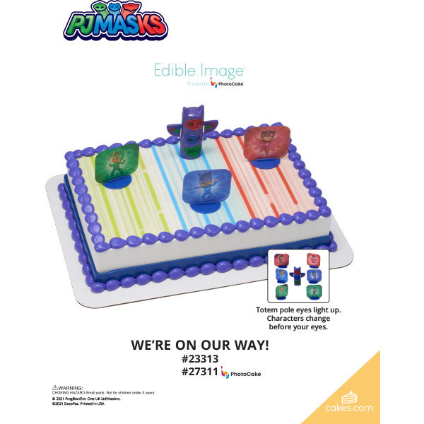 PJ Masks We're On Our Way! The Magic of Cakes® Page