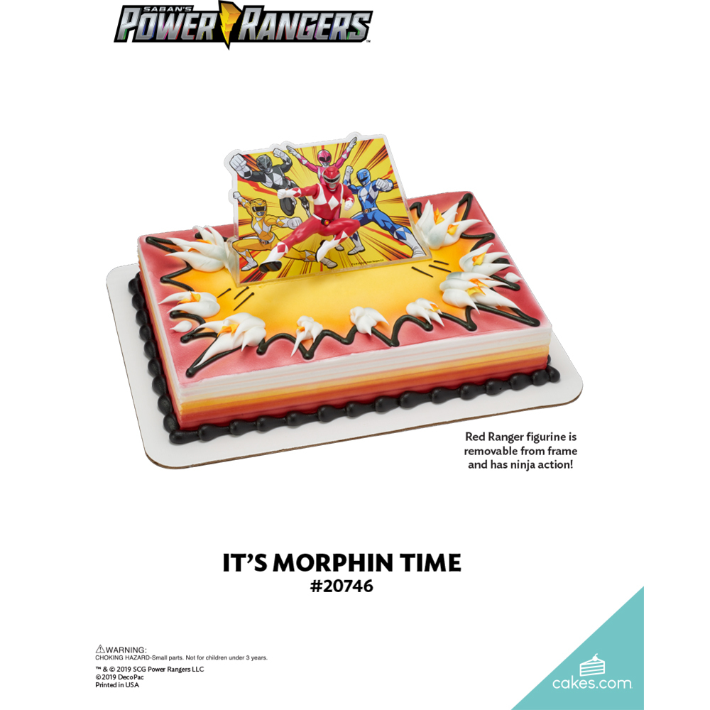 Power Rangers™ It's Morphin Time DecoSet® The Magic of Cakes® Page