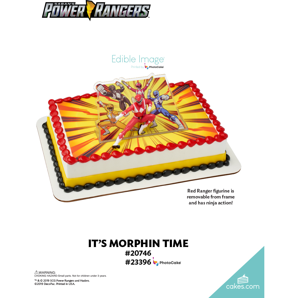 Power Rangers™ It's Morphin Time The Magic of Cakes® Page