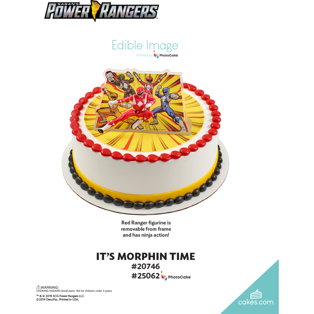 Power Rangers™ It's Morphin Time The Magic of Cakes® Page