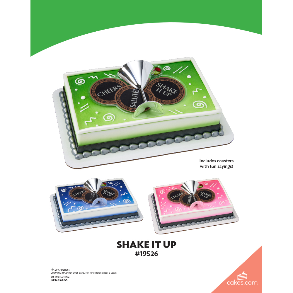 Shake it Up DecoSet® The Magic of Cakes® Page