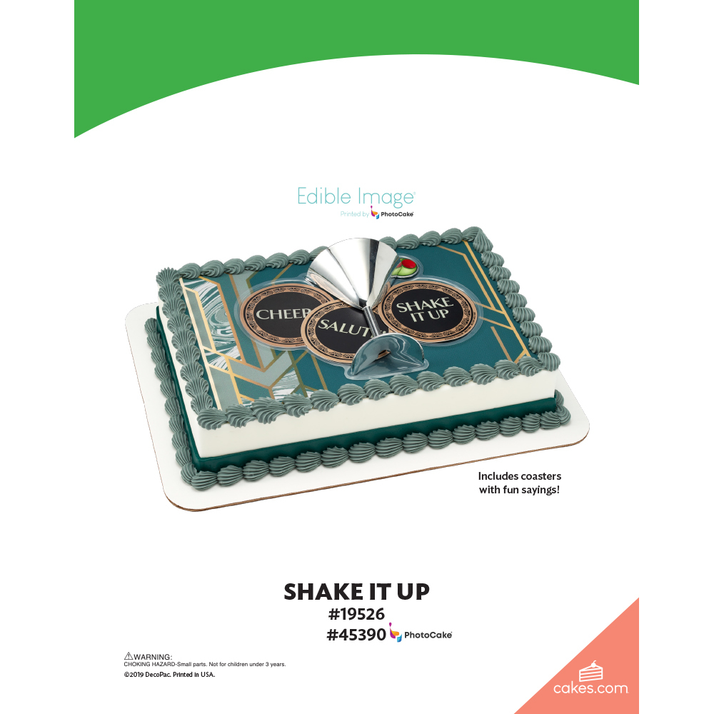 Shake it Up DecoSet® The Magic of Cakes® Page