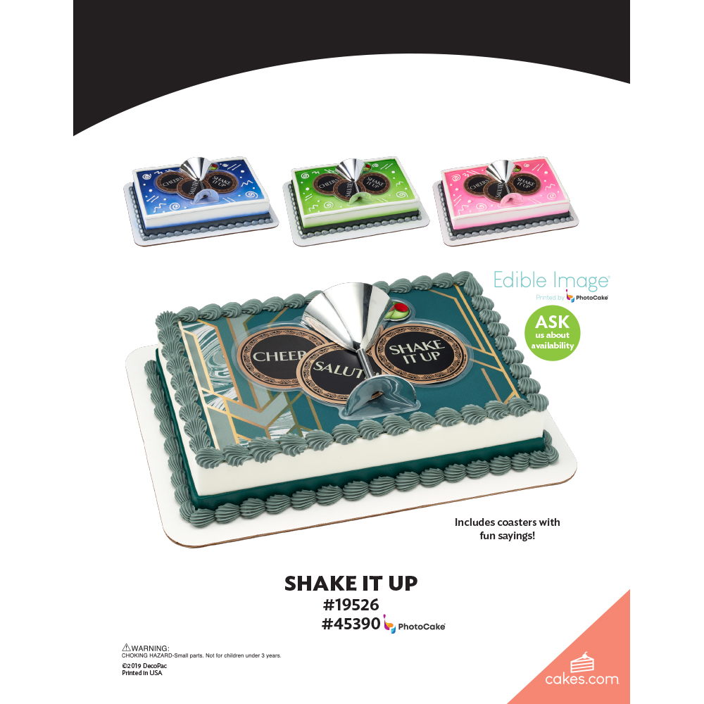 Shake it Up DecoSet® The Magic of Cakes® Page