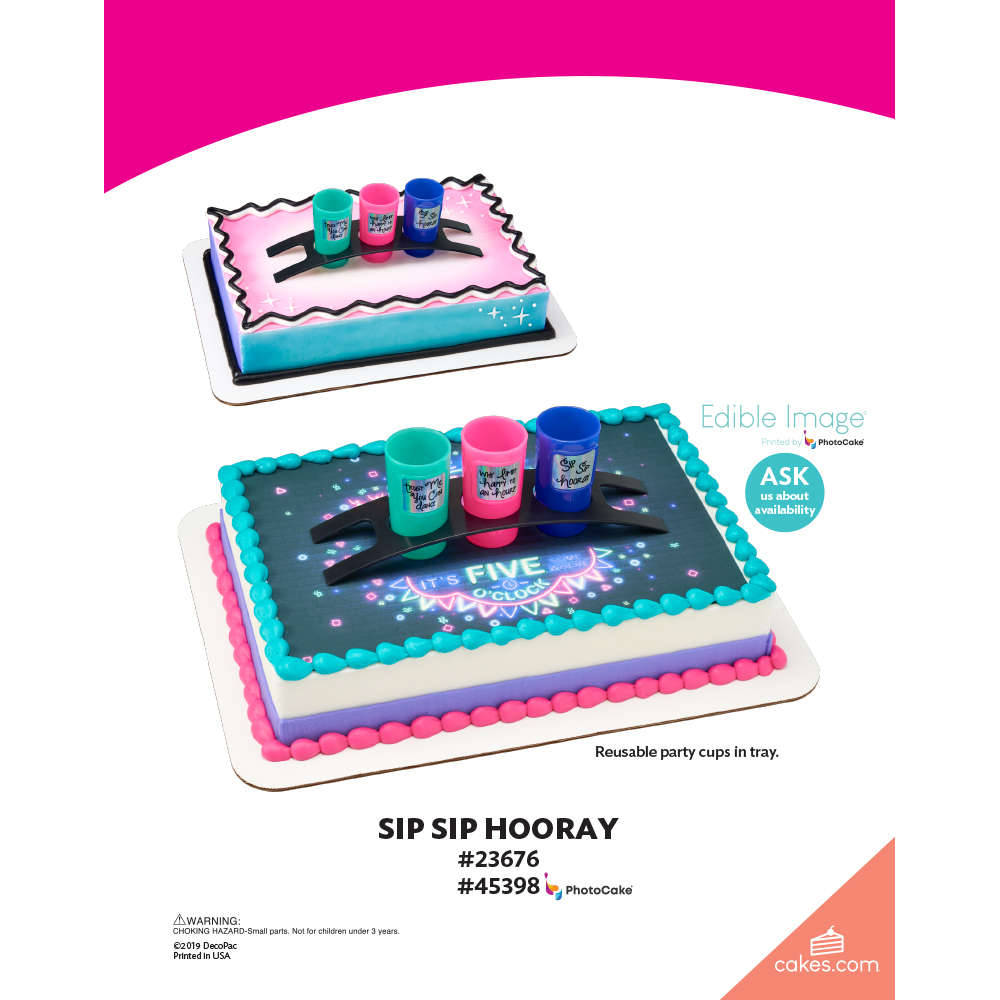 Sip Sip Hooray The Magic of Cakes® Page
