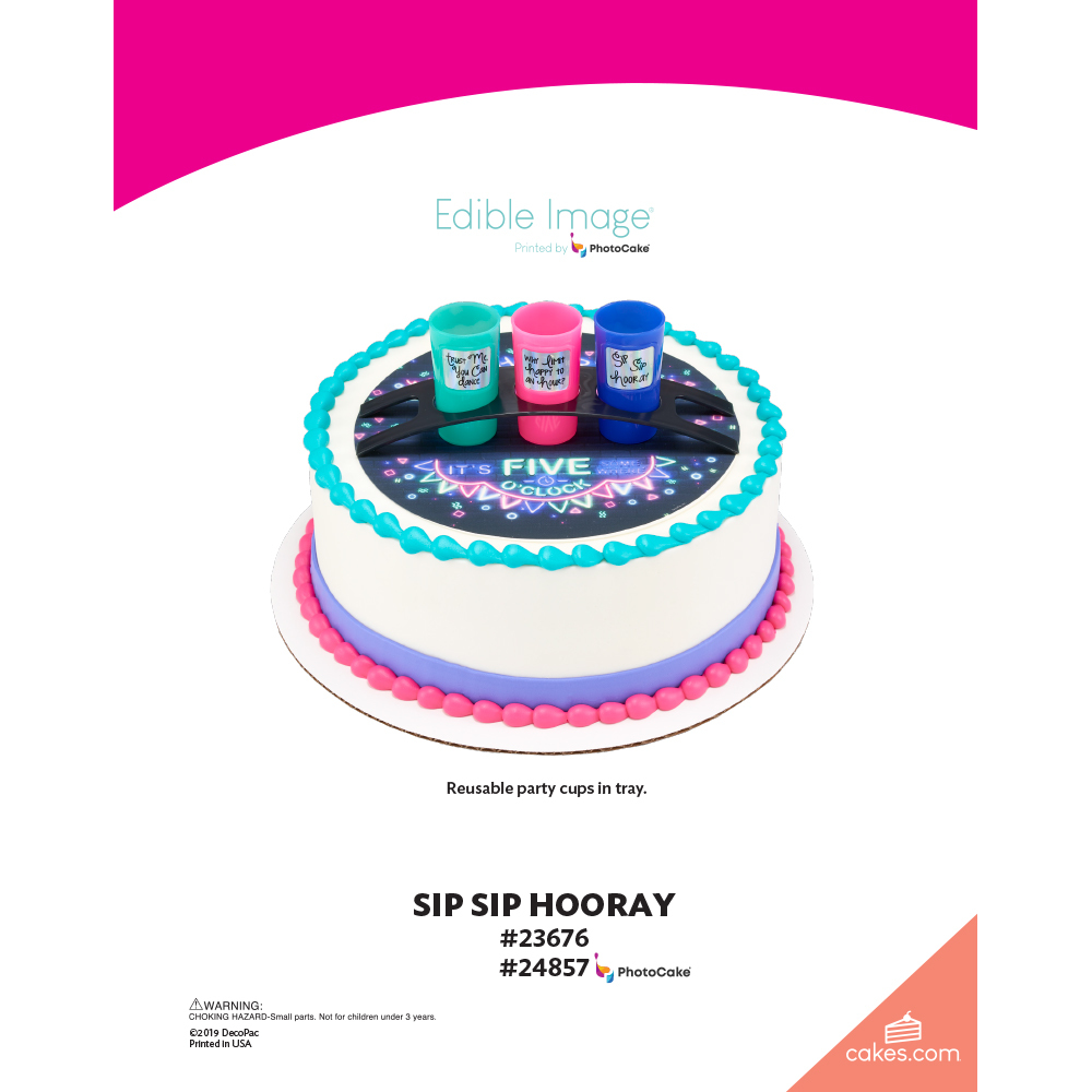 Sip Sip Hooray The Magic of Cakes® Page